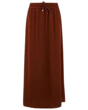 Herno Maxi Skirts - Brown