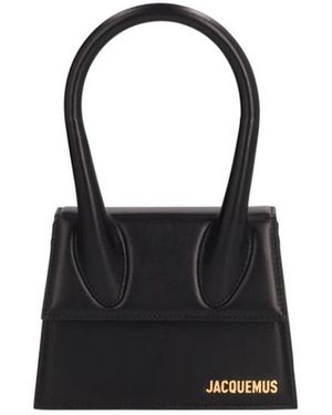 Jacquemus Stijlvolle Medium Schoudertas - Zwart