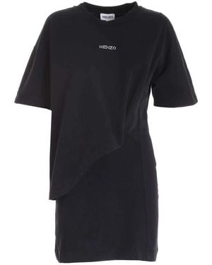 KENZO Shirt Dresses - Black