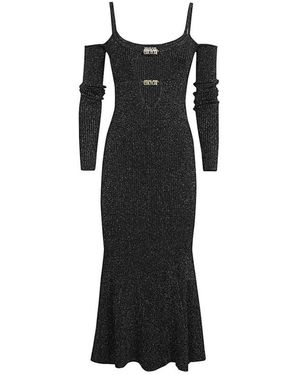 Versace Jeans Couture Knitted Dresses - Black