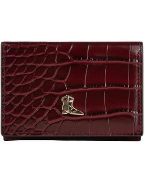 L37 Wallets & Cardholders - Rosso