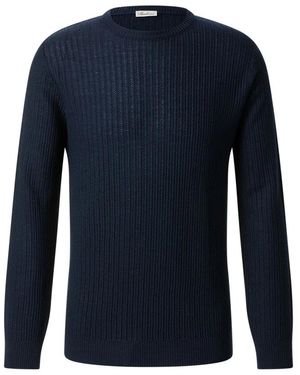 Stenströms Rundhals-Strickware - Blau
