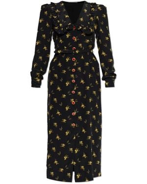 Alessandra Rich Shirt Dresses - Negro