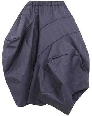 Comme des Garçons Midi Skirts - Azul
