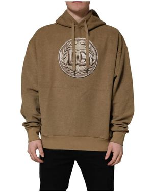 Dolce & Gabbana Hoodies - Brown