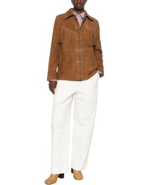Yerse Leather Jackets - Marron