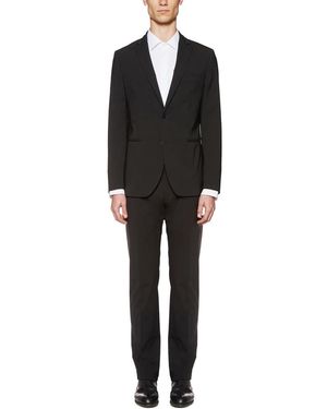 Tonello Single Breasted Suits - Noir