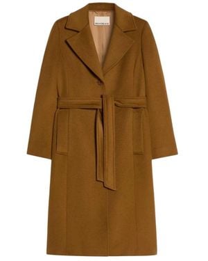 Pennyblack Belted Coats - Marrone