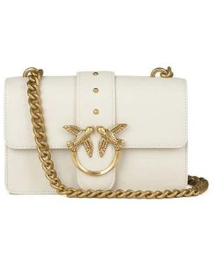Pinko Cross Body Bags - White