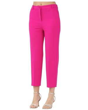 ViCOLO Cropped Trousers - Rosa