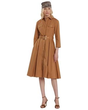 Relish Shirt Dresses - Marrone