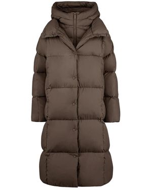 Bomboogie Lange Semi-Matte Donsjas - Bruin