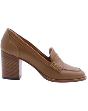 Voltan Court Shoes - Brown