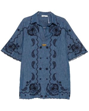 Zimmermann Short Dresses - Azul
