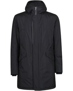 Herno Gore fishtail parka 2layer - Blu
