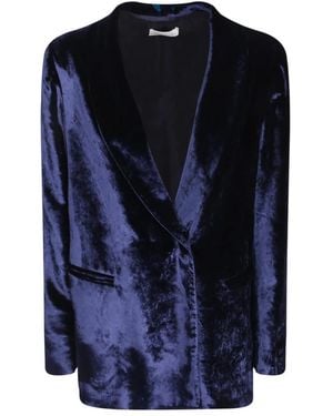Incotex Jassen ,Blauw ,Denim Blazer