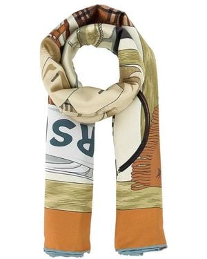 Burberry Silky Scarves - Verde