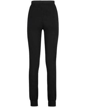 【関税&送料込】Saint Laurent Knit Leggings SAINT LAURENT Glossed stretch leggings | NET-A-PORTER