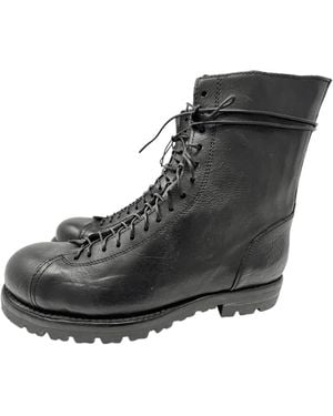 LEMARGO Lace-Up Boots - Nero