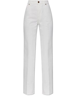 Balmain Straight Jeans - White