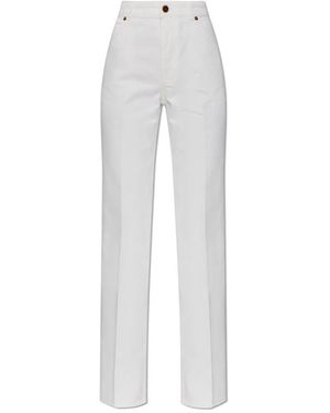 Balmain Straight Jeans - White