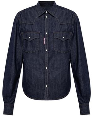 DSquared² Denim Shirts - Bleu