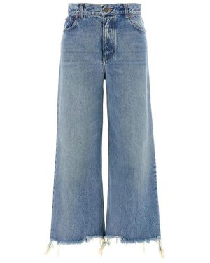 Chloé Wide Jeans - Blu