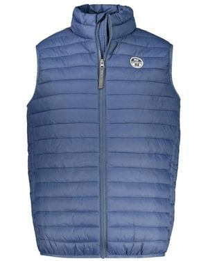 North Sails Gewatteerd Vest - Blauw