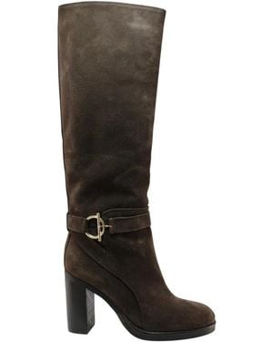 Sofia Len High Boots - Marrón