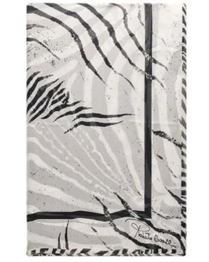 Roberto Cavalli Silky Scarves - Blanco