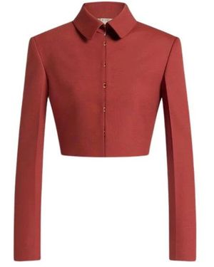 Alberta Ferretti Light Jackets - Red