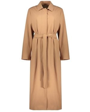 Herno Trench Coats - Brown