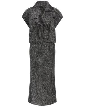 Missoni Midi Jurk - Grijs
