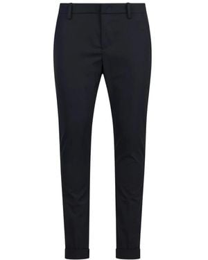 Dondup Broeken ,Blauw ,Polyester Gaubert Broeken