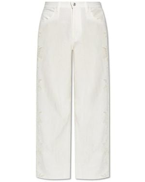Zadig & Voltaire Straight Trousers - Wit