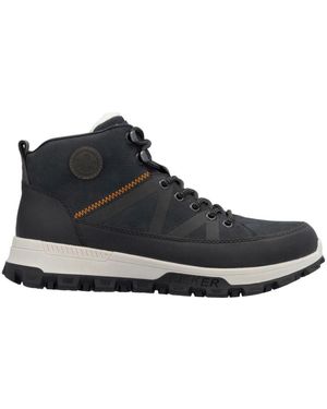 Rieker Lace-Up Boots - Nero