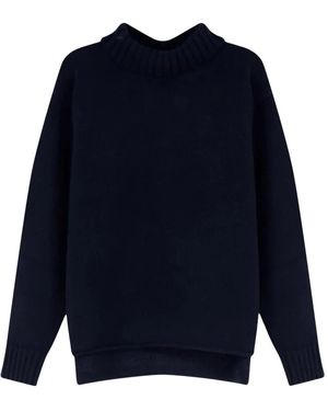 Bottega Veneta Woll-Kaschmir-Mischung Rollkragenpullover - Blau