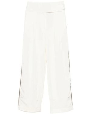 Entire studios Wide Trousers - White
