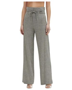 Erika Cavallini Semi Couture Wide Trousers - Grey