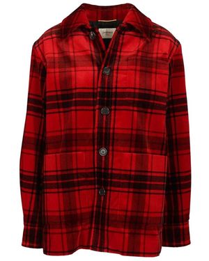 Saint Laurent Light Jackets - Rojo