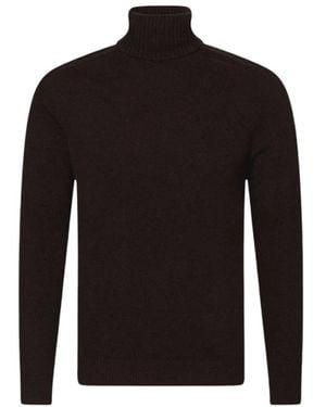 Oscar Jacobson Turtlenecks - Black