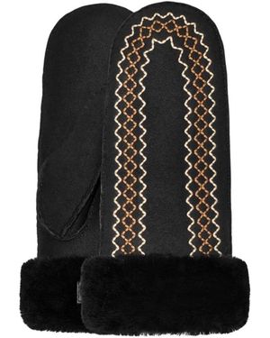 UGG Geborduurde Zwarte Wanten