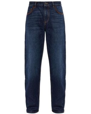 Etro Straight Jeans - Azul