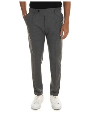 Berwich Retro Chino Broek - Grijs