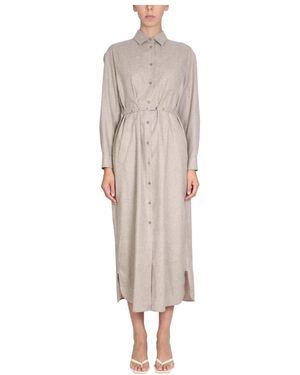 Aspesi Shirt Dresses - Natural