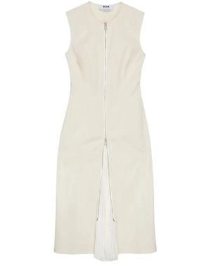 MSGM Midi Dresses - White