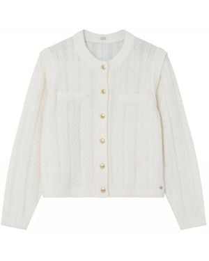 GUSTAV Truien & Vesten ,Wit ,Cardigan