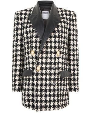 Moschino Dubbelrijige Blazer - Zwart