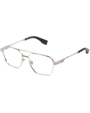 Police Glasses - Metallic