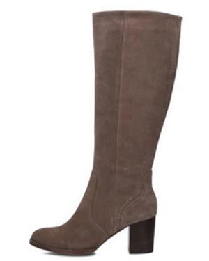 Omoda Taupe Suède Hoge Laarzen 2259-08 - Wit